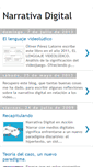 Mobile Screenshot of narrativa--digital.blogspot.com