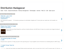 Tablet Screenshot of distribution-madagascar.blogspot.com