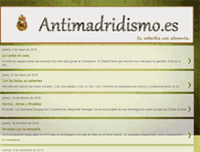 Tablet Screenshot of anti-madridismo.blogspot.com