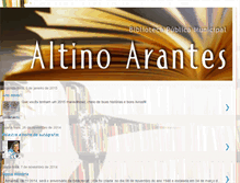 Tablet Screenshot of bibliotecaaltinoarantes.blogspot.com