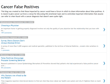 Tablet Screenshot of false-positives.blogspot.com