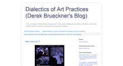 Desktop Screenshot of derekbruecknerdialectics.blogspot.com