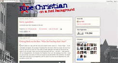 Desktop Screenshot of bluechristian.blogspot.com