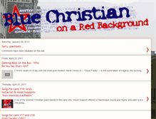 Tablet Screenshot of bluechristian.blogspot.com