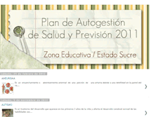 Tablet Screenshot of plansalud2011.blogspot.com