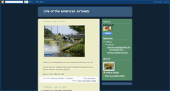 Desktop Screenshot of americanairboats.blogspot.com