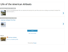 Tablet Screenshot of americanairboats.blogspot.com