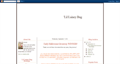 Desktop Screenshot of lillaineybug.blogspot.com