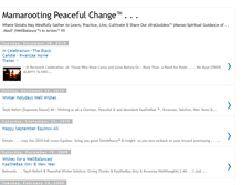 Tablet Screenshot of mamarootingpeacefulchange.blogspot.com