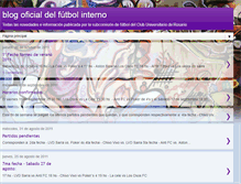 Tablet Screenshot of futboldeuni.blogspot.com