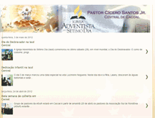 Tablet Screenshot of cicerosantosjr.blogspot.com