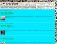 Tablet Screenshot of afanjuntardiseno.blogspot.com