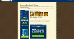 Desktop Screenshot of londonfoodanddrink.blogspot.com