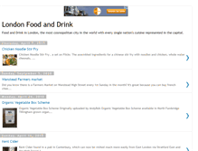 Tablet Screenshot of londonfoodanddrink.blogspot.com