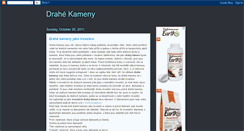 Desktop Screenshot of drahekameny.blogspot.com