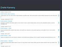 Tablet Screenshot of drahekameny.blogspot.com