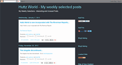 Desktop Screenshot of huttriver8.blogspot.com