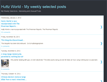 Tablet Screenshot of huttriver8.blogspot.com