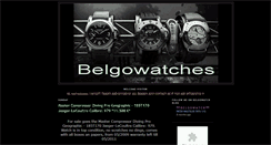 Desktop Screenshot of belgowatches.blogspot.com