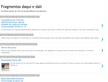 Tablet Screenshot of fragmentosdaquiedali.blogspot.com