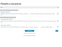 Tablet Screenshot of filosofiallavaneres.blogspot.com