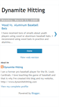 Mobile Screenshot of dynamitehitting.blogspot.com