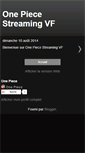 Mobile Screenshot of one-piece-streaming-vf.blogspot.com