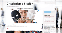 Desktop Screenshot of cristianismoficcion.blogspot.com