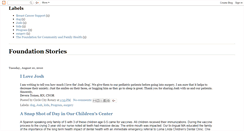 Desktop Screenshot of foundationstories.blogspot.com