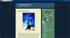 Desktop Screenshot of horsebookreviews.blogspot.com