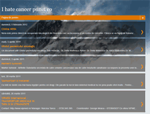 Tablet Screenshot of ihatecancerpunctro.blogspot.com