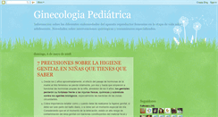Desktop Screenshot of ginecologiapediatrica.blogspot.com