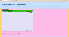 Desktop Screenshot of cbahaialicante.blogspot.com