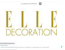 Tablet Screenshot of elledeco.blogspot.com