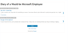 Tablet Screenshot of my-microsoft-diary.blogspot.com