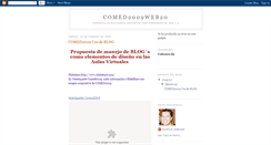Desktop Screenshot of comed2009web20.blogspot.com