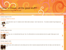 Tablet Screenshot of lumpyscloset.blogspot.com