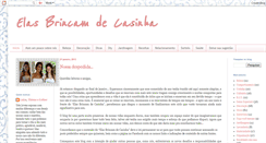 Desktop Screenshot of elasbrincamdecasinha.blogspot.com