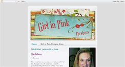 Desktop Screenshot of girlinpinkdesigns.blogspot.com