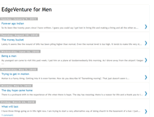 Tablet Screenshot of edgeventureformen.blogspot.com