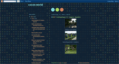 Desktop Screenshot of cocos-world.blogspot.com