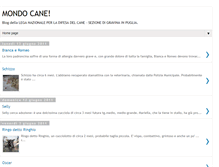 Tablet Screenshot of difesadelcanegravina.blogspot.com