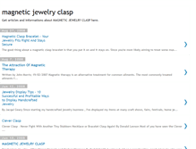 Tablet Screenshot of magneticjewelryclasps.blogspot.com