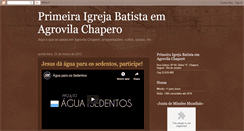 Desktop Screenshot of pibagrovilachapero.blogspot.com