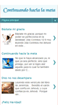 Mobile Screenshot of continuandohacialameta.blogspot.com