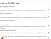 Tablet Screenshot of gotaelectrica.blogspot.com