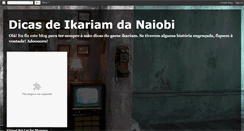 Desktop Screenshot of naiobi-ikariam.blogspot.com