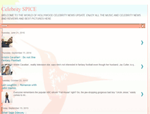 Tablet Screenshot of celebrity-spices.blogspot.com