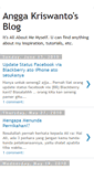 Mobile Screenshot of anggakriswanto.blogspot.com