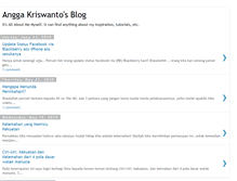 Tablet Screenshot of anggakriswanto.blogspot.com